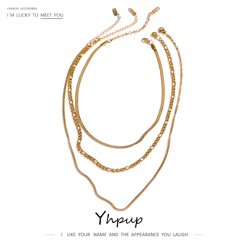 Birth Flower Necklace - Yhpup Rantai Baja Tahan Karat Kalung