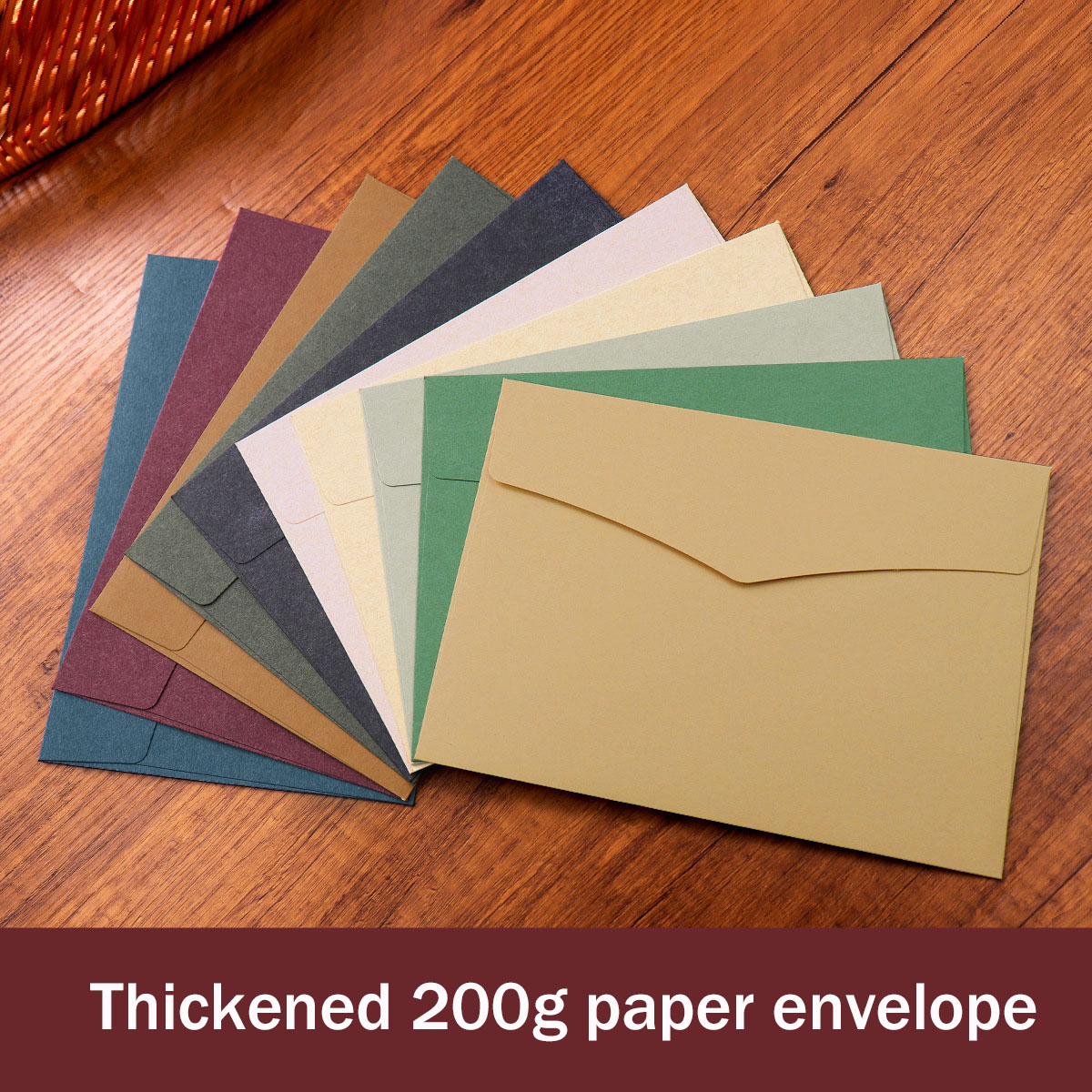 Wax Seal Letter Kit - 50 Buah/Lot 23X16.2Cm Amplop Bermutu Tinggi