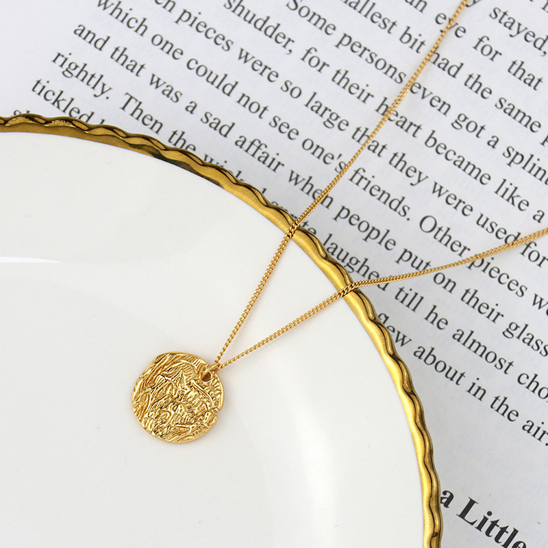 BFCLUB kalung bulat warna pera - Birth Flower Necklace ulasan dan harga