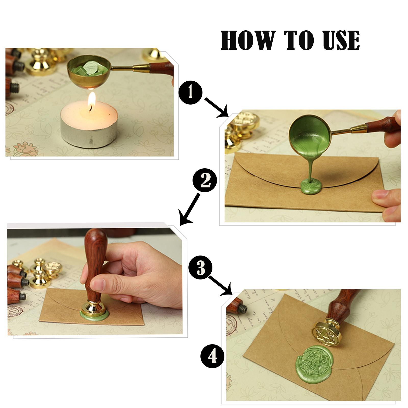 Kit Stempel Lilin Segel Surat  - Wax Seal Letter Kit ulasan dan harga