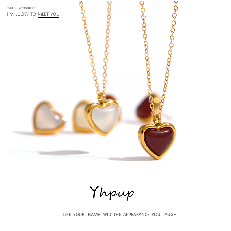 Yhpup Liontin Hati Besi Tahan  - Birth Flower Necklace ulasan dan harga