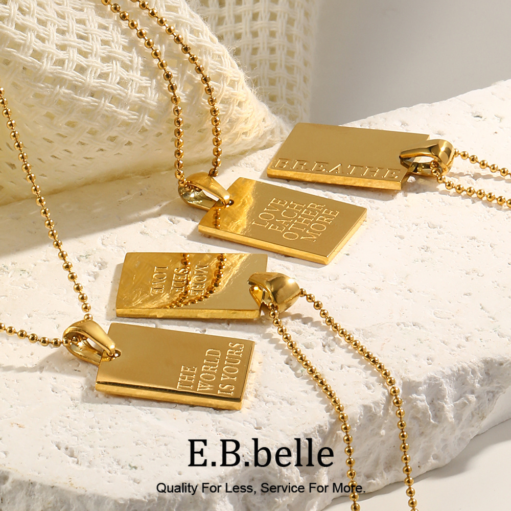 E.B.belle kalung liontin kotak - Birth Flower Necklace ulasan dan harga